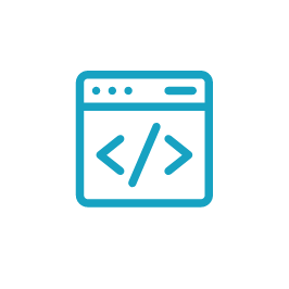 HTML bracket on a PC screen